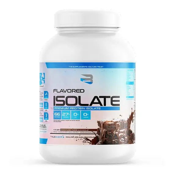 Load image into Gallery viewer, Believe Flavored Isolate, 4.4 lbs, 66 servings Chocolate Fudge