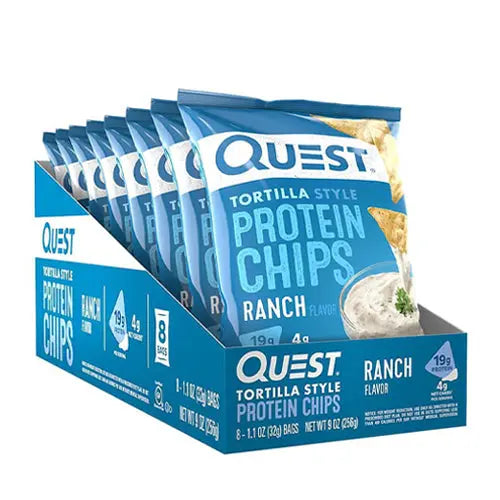 Load image into Gallery viewer, Quest Protein Chips, 8 pack Ranch box