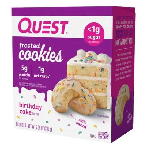 Chargez l'image dans la visionneuse de la galerie, Frosted Cookies - 25g Quest Nutrition
