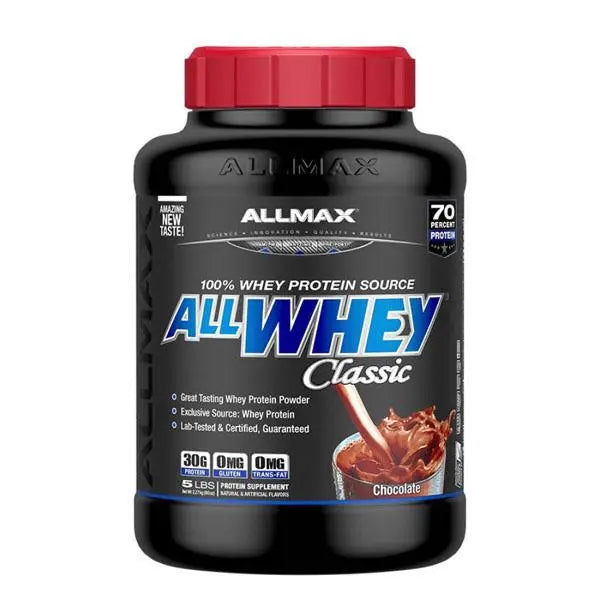 Chargez l'image dans la visionneuse de la galerie, Allmax All Whey, 5 lbs Chocolate
