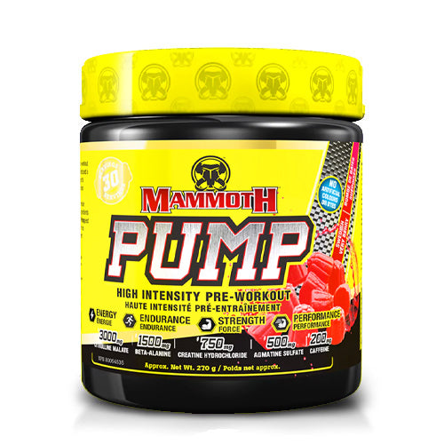 Pré-workout Mammoth Pump