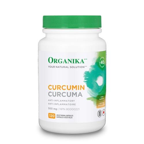 Organika Curcumin (Turmeric) 500mg 120 vcaps